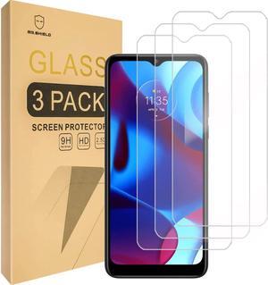 Mr.Shield [3-Pack] Designed For Motorola (Moto G Pure) [6.5 Inch] [Tempered Glass] [Japan Glass with 9H Hardness] Screen Protector with Lifetime Replacement, Welcome to consult