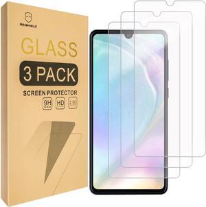 MrShield 3PACK Designed For Huawei P30 Lite Tempered Glass Screen Protector with Lifetime Replacement