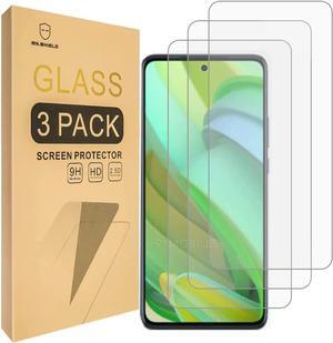 Mr.Shield [3-Pack] Designed For Motorola Moto Edge 2022 [Tempered Glass] [Japan Glass with 9H Hardness] Screen Protector with Lifetime Replacement
