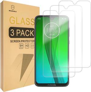 Mr.Shield [3-PACK] Designed For Motorola (MOTO G7) [Tempered Glass] Screen Protector with Lifetime Replacement, Welcome to consult