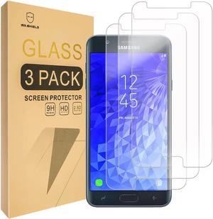 MrShield 3PACK Designed For Samsung Galaxy J7 Crown 2018 Tempered Glass Screen Protector with Lifetime Replacement