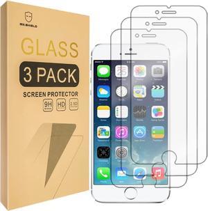 MrShield 3PACK Designed For iPhone 6 PlusiPhone 6S Plus Tempered Glass Screen Protector Japan Glass With 9H Hardness with Lifetime Replacement Welcome to consult