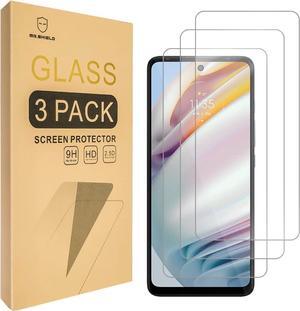 Mr.Shield [3-Pack] Designed For Motorola Moto G60s [Tempered Glass] [Japan Glass with 9H Hardness] Screen Protector with Lifetime Replacement, Welcome to consult