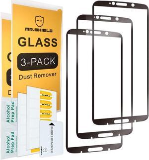 MrShield 3PACK Designed For MOTO Z3 PlayMoto Z3 Verizon Japan Tempered Glass 9H Hardness Full Cover Screen Protector with Lifetime Replacement