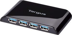 4port USB 3.0 Hub Superspeed 5gb/S Pc/Mac/Netbook Black