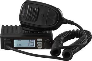 Cobra 19 MINI Recreational CB Radio - 40 Channels, Travel Essentials, Time Out Timer, VOX, Auto Squelch, Auto Power, Instant Channel 9/19, 4-Watt Output, Easy to Operate, Black