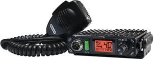 President Electronics Bill II FCC Ultra-Compact AM/FM CB Radio, Black, TXUS101