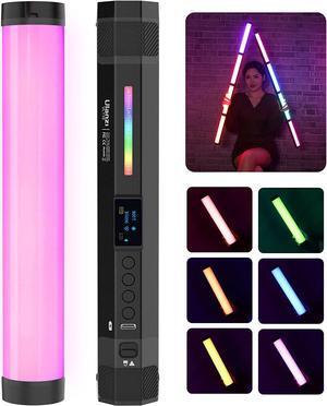 VL110 RGB Light Wand, Handheld Light Stick Camera LED Video Tube Light Bar, 2500-9000K Dimmable, 2600mAh Battry CRI 95+ with Magnetic Attraction for Photography Vlog TIK Tok
