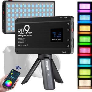 Portable RGB LED Photography Light Panel, APP Remote 5W Full Color  Streaming Light for Streamers Video Photography  Tiktok Vlog