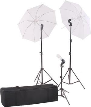 Photography Photo Portrait Studio 600W Day Light Umbrella Continuous Lighting Kit by Kaezi CHDK3