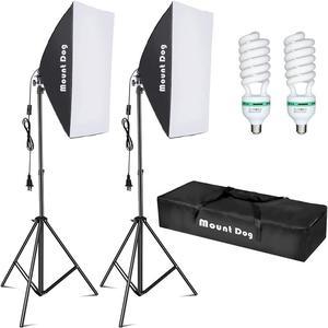 Neewer 700W Professional Photography 24X24 Inches/60X60 Centimeters Softbox  with E27 Socket Light Lighting Kit - China Flash Light and Video Light  price