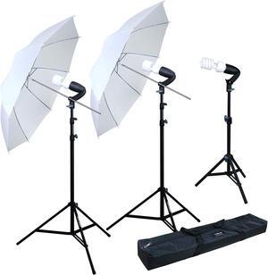 LINCO Lincostore Photography Photo Portrait Studio 600W Umbrella Continuous Lighting Kit AM112