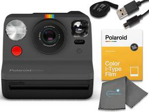 Polaroid Go Instant Mini Camera Starter Set, White Instant Camera with 16  Polaroid Go Color Instant Film Bundle, with a Lumintrail Lens Cleaning