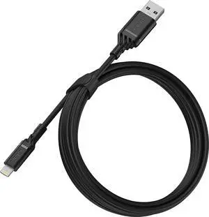 USB-A to Lightning Cable 2M - Black