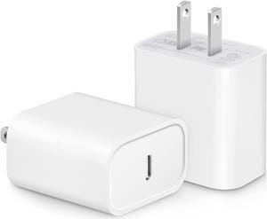 2Pack 20W USB C Charger Adapter Phone 15 Pro Max Charger Compatible with Phone 15/15 pro/15 plus/15 pro max/14/14 pro/14 plus/14 pro max/13/12/11,Google Pixel