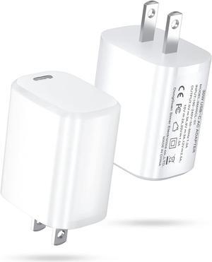 [2 Pack] USB C Charger Block 30W Super Fast Charger - for iPhone 14/14 Pro/14 Pro Max/13/13 Mini/13 Pro/13 Pro Max/12,Google Pixel 7/6,Samsung Galaxy S21/S22,Note 20,iPad Pro 12.9/11 inch