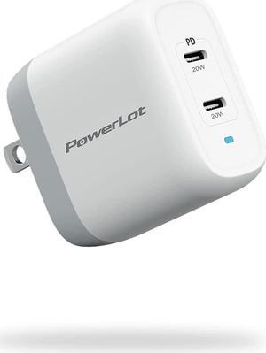 USB C Charger Block, 40W USB C Wall Charger GaN Foldable USB C Power Adapter 2-Port (20W+20W) PD Fast Charging Block for iPhone 15/15 Pro/ 15 Pro Max/ 15 Plus/ 14/13/ 12/11, MacBook Air, iPad Pro