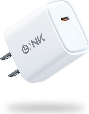 20W Fast Charging USB-C Power Adapter, Universal USB Charger Block for Travel, Compact Lightweight USB C Wall Charger for iPhone 15/14/13/12/11 Pro Max, iPad Pro/Air, AirPods, Apple Watch