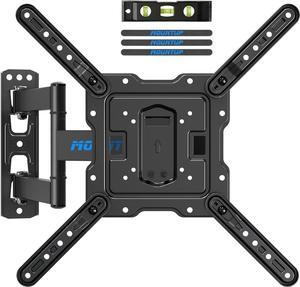 TV Wall Mounts TV Bracket for Most 26-60 Inches TVs, Full Motion TV Wall Mount with Swivel and Extend 19 Inch, TV Mount with Swivel Articulating Support, Max VESA 400x400mm, MU0009