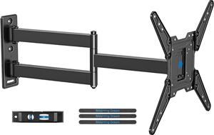 Mounting Dream Long Arm TV Wall Mount for Most 26-65 Inch TVs, 30 Inch Long Extension TV Mount Swivel and Tilt, Full Motion Wall Mount TV Bracket Fit Max VESA 400x400mm,Up to 99 lbs, MD2286-M