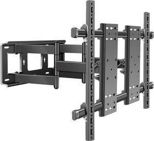 HILLPORT 86 TV Wall Mount 75-120 inch Full Motion Television Bracket Large Screen Heavy Duty TV Wall Mount Led Adjustable Articulating TV Stand Max vesa 1000x600mm Load 287 lbs DY1000