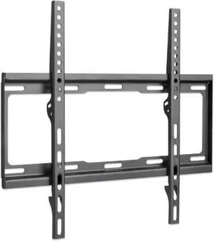 Manhattan TV Wall Mount - Fits Most 32 to 55 Inch LED, LCD, OLED Flat & Curved TVs, Holds up to 88lbs, Max VESA 400x400mm, Low Profile  Lifetime Mfg Warranty - 460934