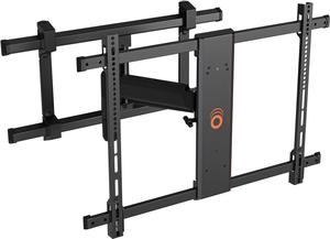 ECHOGEAR Full Motion TV Wall Mount - Universal XL Bracket for Big TVs Up to 90" - Smooth Full Motion Plus Easy 3 Step Install with Pre-Assembled TV Interface - Ideal for OLED & QLED TVs