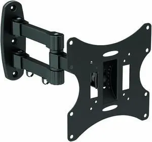 Black Full-Motion Tilt/Swivel Wall Mount Bracket for Element ELEFW328 32" inch LED HDTV TV/Television - Articulating/Tilting/Swiveling