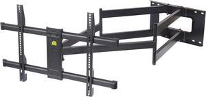 Heavy Duty Long Arm TV Wall Mount,43'' Dual Articulating Arm, Full Motion Swivel Tilt Level,Fits 42-95" TVs,Holds 165 lbs,VESA 800x400mm, Easy Installation,Space Saving