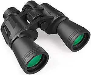 20x50 High Power Binoculars for Adults, Military Compact HD Professional/Daily Waterproof Binoculars Telescope for Bird Watching Travel Hunting Football Games Stargazing with Carrying Case and Strap