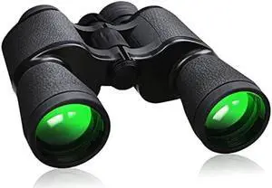 20x50 Waterproof HD Birding Powerful Binoculars for Adults - Image Stabilization Large View Telescope Binoculars with Clear Low Light Vision for Hunting, Bird Watching, Travel, Hiking, Sports Watching