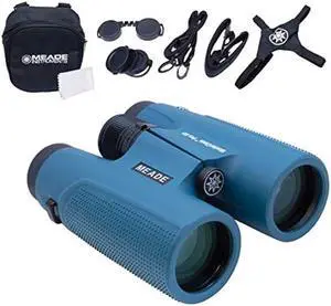 Meade Instruments  MasterClass Pro ED (Extra-low Dispersion) 10x42 Powerful Compact Outdoor Bird Watching Binoculars for Adults  Integrated Field Flattener  Fully Multi-Coated BaK-4 Prisms