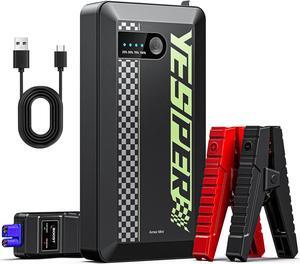 YESPER Jump Starter Portable,1200A Peak Car Jumper Starter Portable, Jump Box for Car Battery, 12V Auto Battery Booster Pack(Up to 6L Gas and 4L Diesel Engine)with Smart Safety Jumper Cable&LED Light