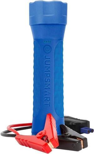 JumpSmart - 10-in-1 Portable Vehicle Jump Starter, Flashlight, Power Bank & More (Blue)
