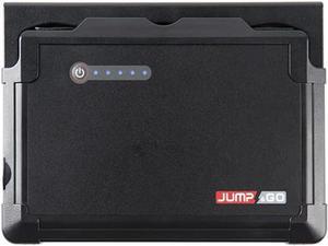 Jump&Go J20C Portable Car Battery Jump Starter -16,000mAh, 600A Peak curent, Mini Automotive Power Booster Pack with USB Power Bank (12V Auto Jump, Up to 8.0L Gas or 4.0L Diesel)