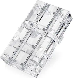 Bitspower VGA SLI/Crossfire Bridge For 4 Slots Application (Clear Acrylic)