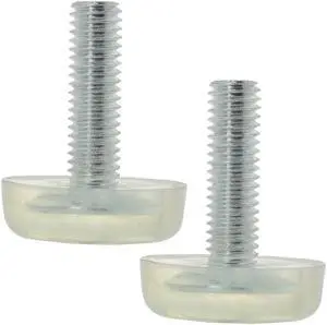 M8 x 25 x 27mm Leveling Feet Adjustable Leveler for Table Chair Machine Leg 2pcs M8 x 25 x 27mm Leveling Feet Adjustable Leveler for Table Chair Machine Leg 2pcs
