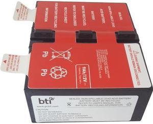 BTI- Battery Technology APCRBC124-SLA124 BN1250G Replacement Battery Power