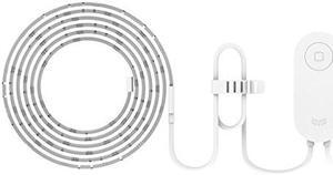 YEELIGHT Smart WiFi LED RGB Light Strip, Dimmable, 16 Million Color Options -- Compatible With Google Assistant and Amazon Alexa, 6.5FT/2M