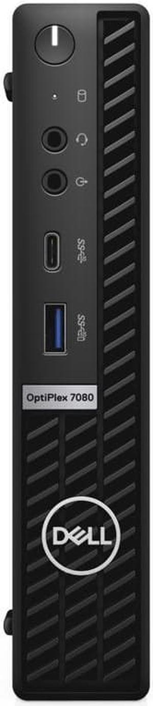Dell Optiplex 7080 Micro (MFF) 10th Gen Core i5-10500 (6-Core) 256GB PCIe SSD 16GB RAM WiFi 6 AX Windows 10 Professional