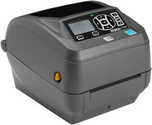 Zebra Technologies ZD50042-T01A00FZ Series ZD500 Thermal Transfer Performance Desktop Printer, 203 DPI, USB/Serial/Centronics Parallel/Ethernet, US/Canada Power Cord, Black