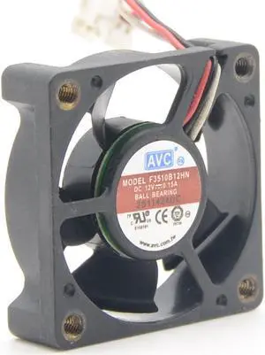 Original AVC 3510 F3510B12HN 35mm 3.5cm 35*10mm DC 12V 0.15A 3 -line CPU Quiet Fan