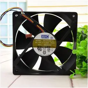 NEW original AVC DE07015B12L 7CM 12V 0.3A 7015 AVC CPU ball fan main board 4pin port