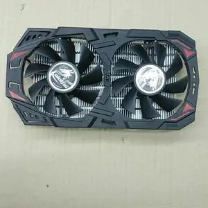Cooling graphics card radiator For Colorful GTX1050 TI Smart Shark 4G V3 heat sink GPU FAN Installation size 43*43mm