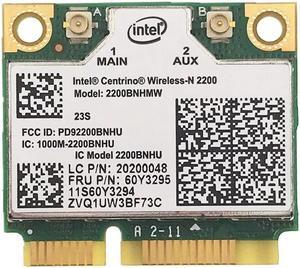 For Intel Wireless-N 2200 2200BNHMW T430 W530 T530 X230T wireless network mini pcie half card 60y3295 WIFI