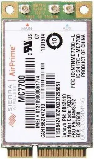 Sierra MC7700 4G LTE HSPA+ GSM GPRS EDGE Wireless 3G WWAN For Thinkpad X220 T420