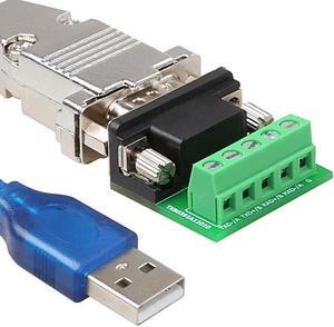 1.2M USB 2.0 to RS485 RS-485 RS422 RS-422 DB9 COM Serial Port Device Converter Adapter Cable CH340+ZT485 Chipset