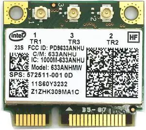 For Ultimate-N Intel 6300 633ANHMW 6300AGN half Mini PCI-E 2.4G/5GHZ Wireless card for X230 X220 T410 T420 FRU 60Y3233