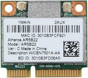 Atheros AR5B22 300M Wireless WIFI Bluetooth 4.0 MINI PCI-E WLAN Card