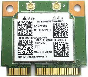 For Realtek RTL8723BE 300M 802.11b/g/n Bluetooth 4.0 04W3813 MINI PCI Express Network Card for E540 S440 S540